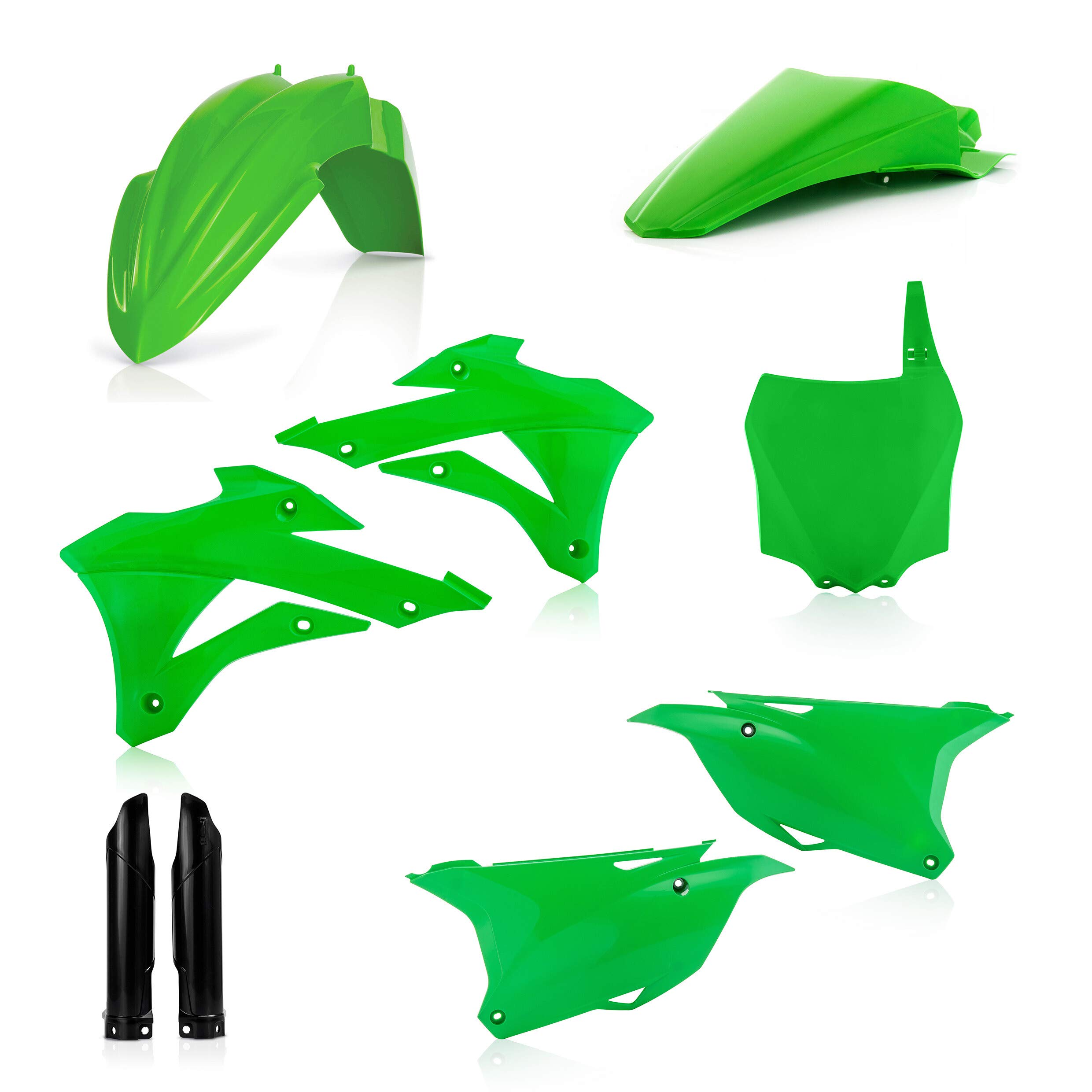 Acerbis Full Plastic Kits For Kawasaki - Original 21 (2374117118